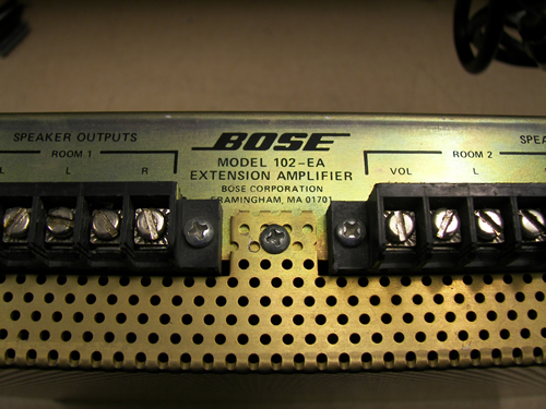 bose 102 ea amplifier manual